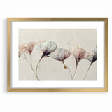 Serene Blooms Abstract Floral Canvas | Contemporary Wall Art