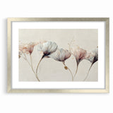 Serene Blooms Abstract Floral Canvas | Contemporary Wall Art