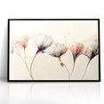 Serene Blooms Abstract Floral Canvas | Contemporary Wall Art