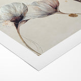 Serene Blooms Abstract Floral Canvas | Contemporary Wall Art