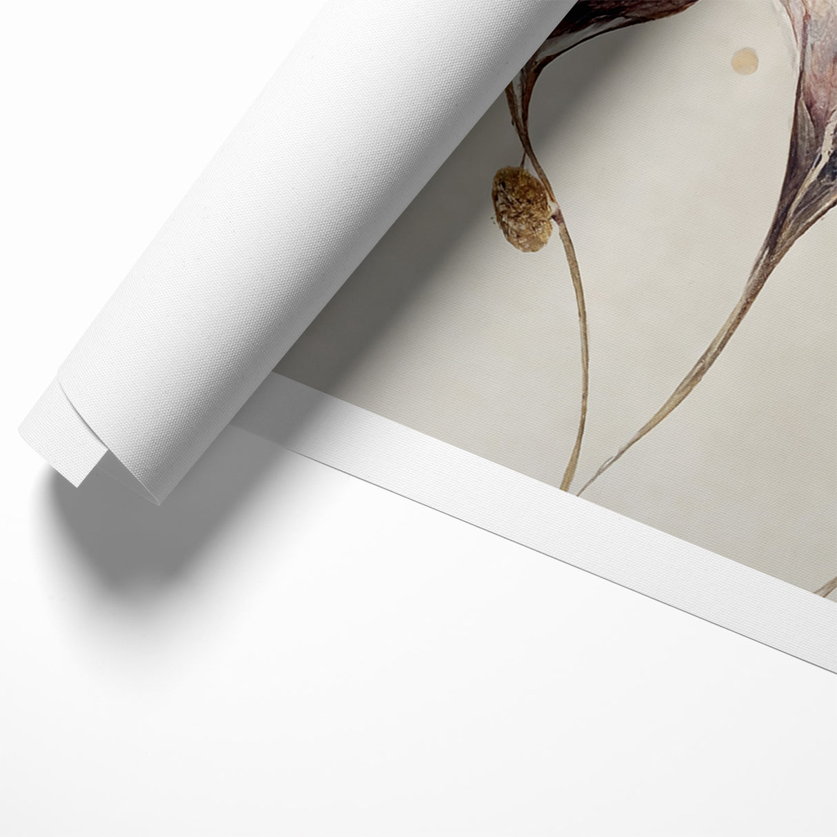 Serene Blooms Abstract Floral Canvas | Contemporary Wall Art