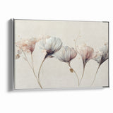 Serene Blooms Abstract Floral Canvas | Contemporary Wall Art