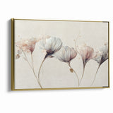 Serene Blooms Abstract Floral Canvas | Contemporary Wall Art