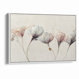 Serene Blooms Abstract Floral Canvas | Contemporary Wall Art