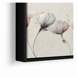 Serene Blooms Abstract Floral Canvas | Contemporary Wall Art