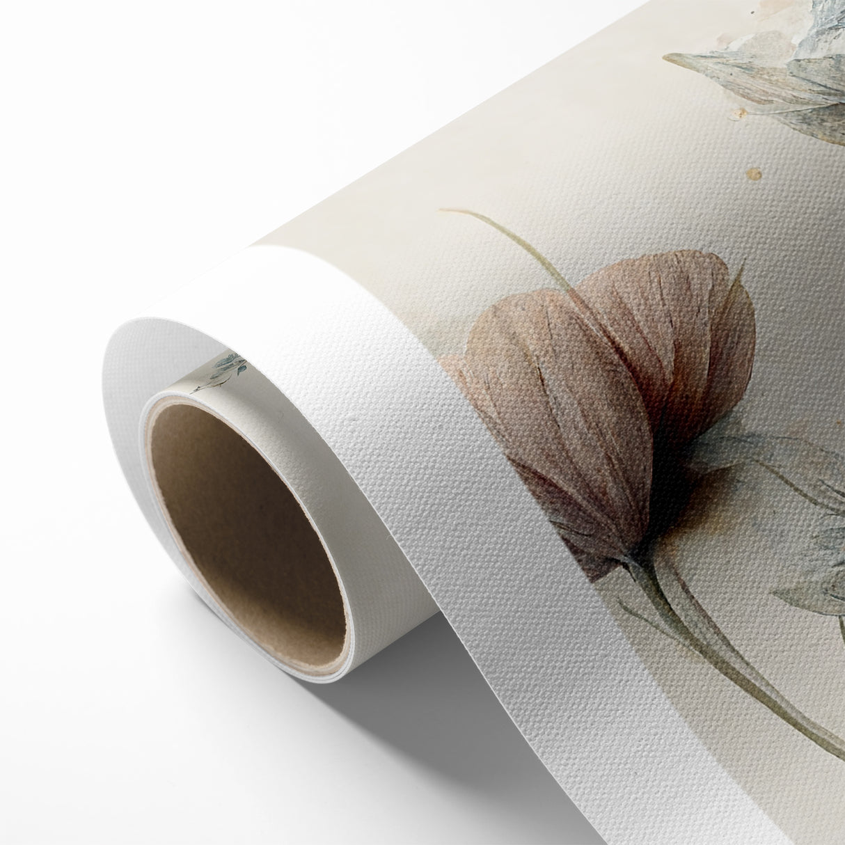 Tranquil Blooms Abstract Floral Canvas | Elegant Wall Art
