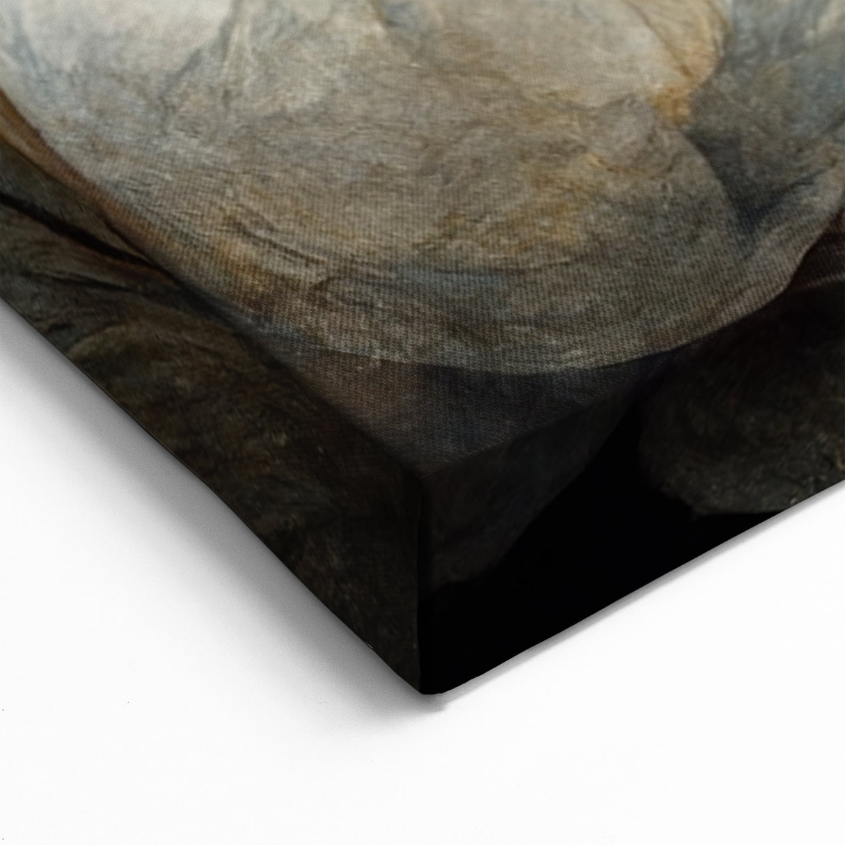 Midnight Blooms Abstract Floral Canvas | Elegant Wall Art