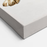 Golden Iris Abstract Floral Canvas | Luxurious Wall Art