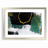 Elegant Geometric Line Art | Abstract Strokes & Lines Canvas Print
