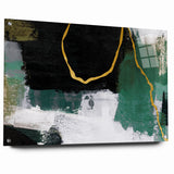 Elegant Geometric Line Art | Abstract Strokes & Lines Canvas Print