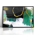 Elegant Geometric Line Art | Abstract Strokes & Lines Canvas Print