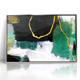 Elegant Geometric Line Art | Abstract Strokes & Lines Canvas Print