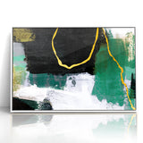 Elegant Geometric Line Art | Abstract Strokes & Lines Canvas Print