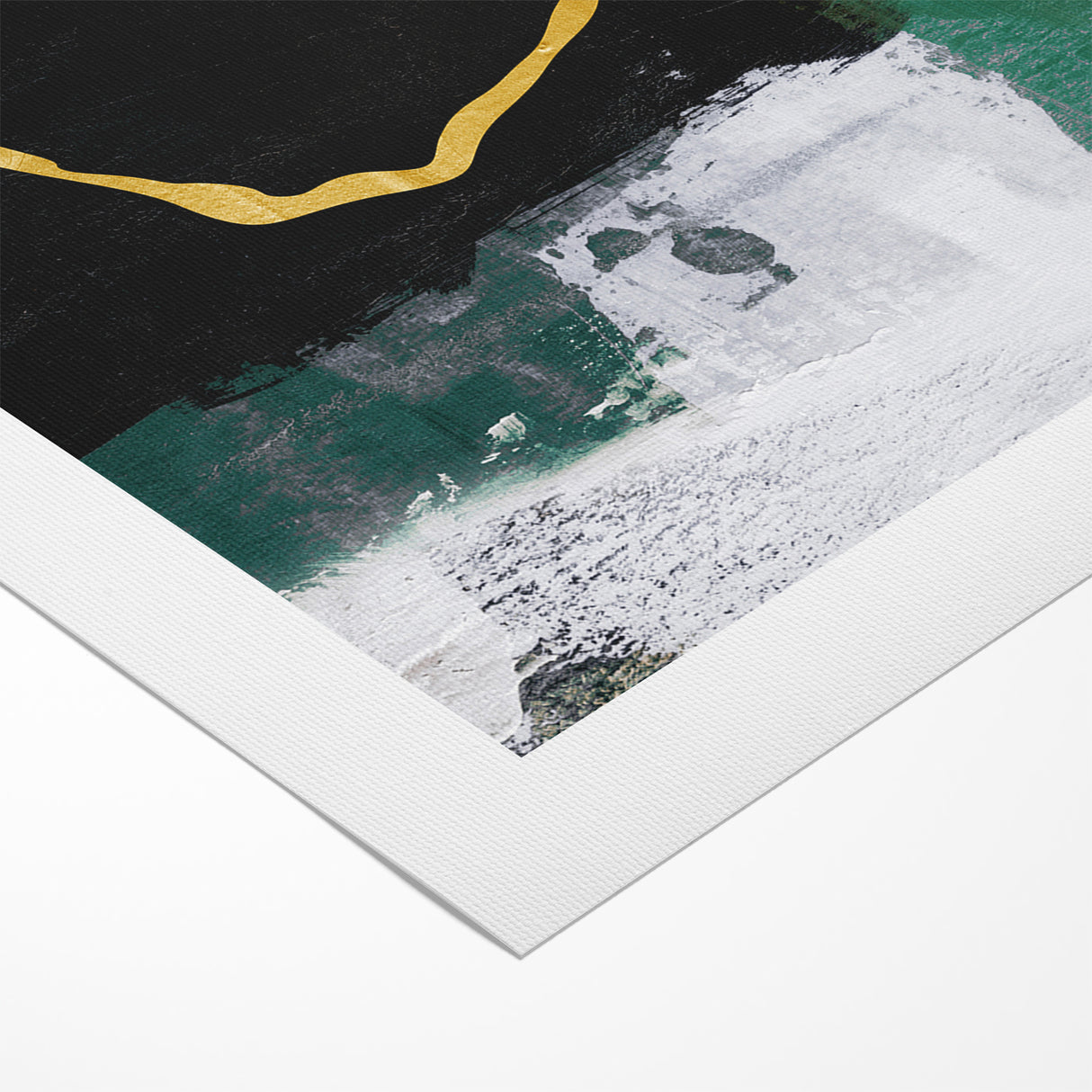 Elegant Geometric Line Art | Abstract Strokes & Lines Canvas Print