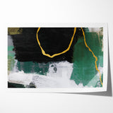Elegant Geometric Line Art | Abstract Strokes & Lines Canvas Print