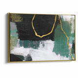 Elegant Geometric Line Art | Abstract Strokes & Lines Canvas Print