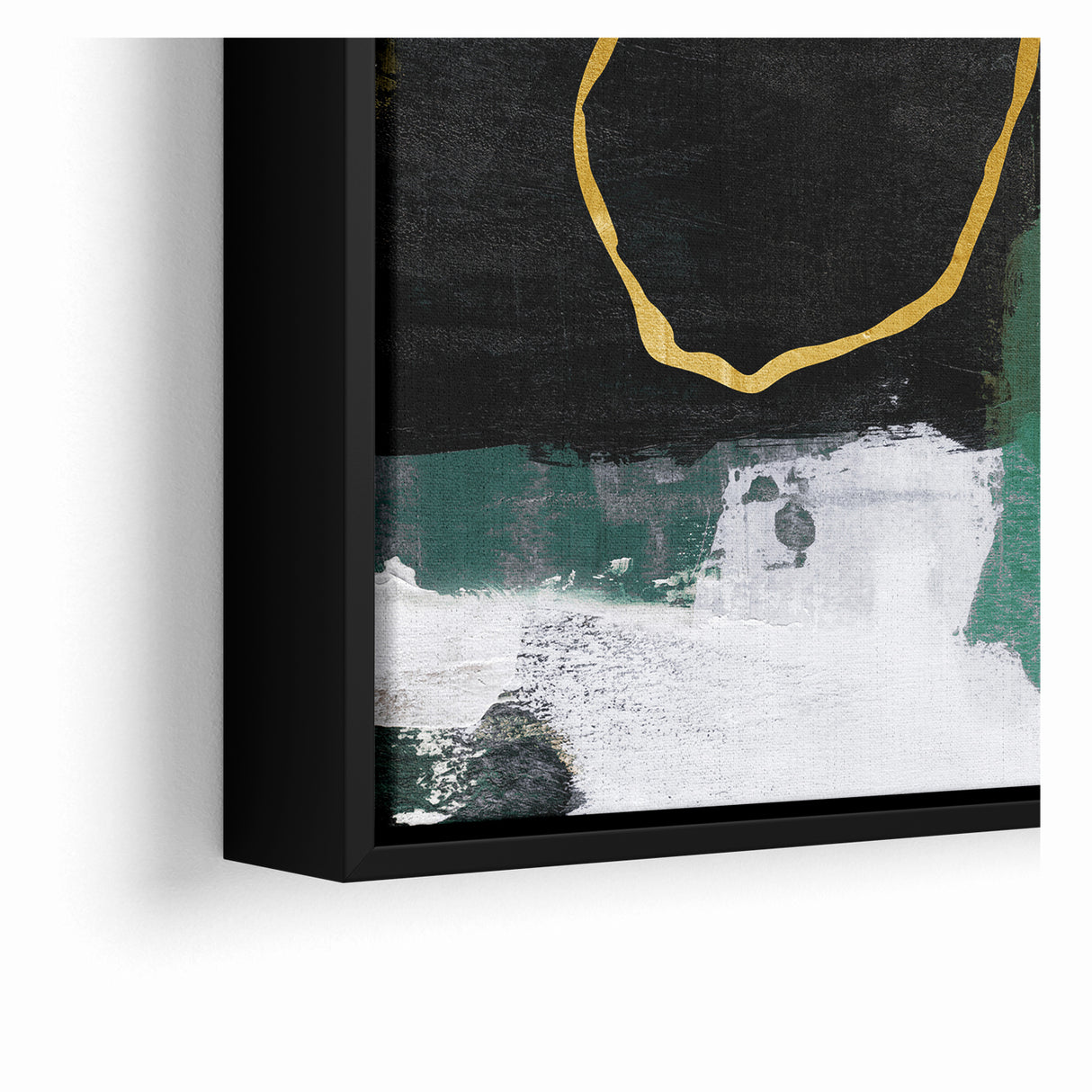 Elegant Geometric Line Art | Abstract Strokes & Lines Canvas Print