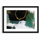 Elegant Geometric Line Art | Abstract Strokes & Lines Canvas Print