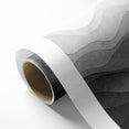 Elegant Black and White Abstract Canvas - Modern Monochrome Art