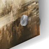 Calming Abstract Landscape | Earth Tones & Texture Canvas Art