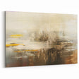 Calming Abstract Landscape | Earth Tones & Texture Canvas Art