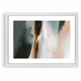 Abstract Serenity | Earthy Tones & Minimalist Brush Strokes Art
