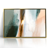 Abstract Serenity | Earthy Tones & Minimalist Brush Strokes Art