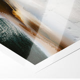 Abstract Serenity | Earthy Tones & Minimalist Brush Strokes Art