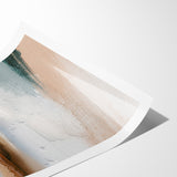 Abstract Serenity | Earthy Tones & Minimalist Brush Strokes Art