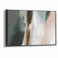 Abstract Serenity | Earthy Tones & Minimalist Brush Strokes Art