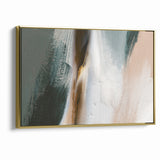 Abstract Serenity | Earthy Tones & Minimalist Brush Strokes Art