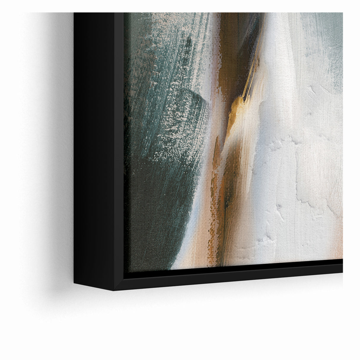 Abstract Serenity | Earthy Tones & Minimalist Brush Strokes Art