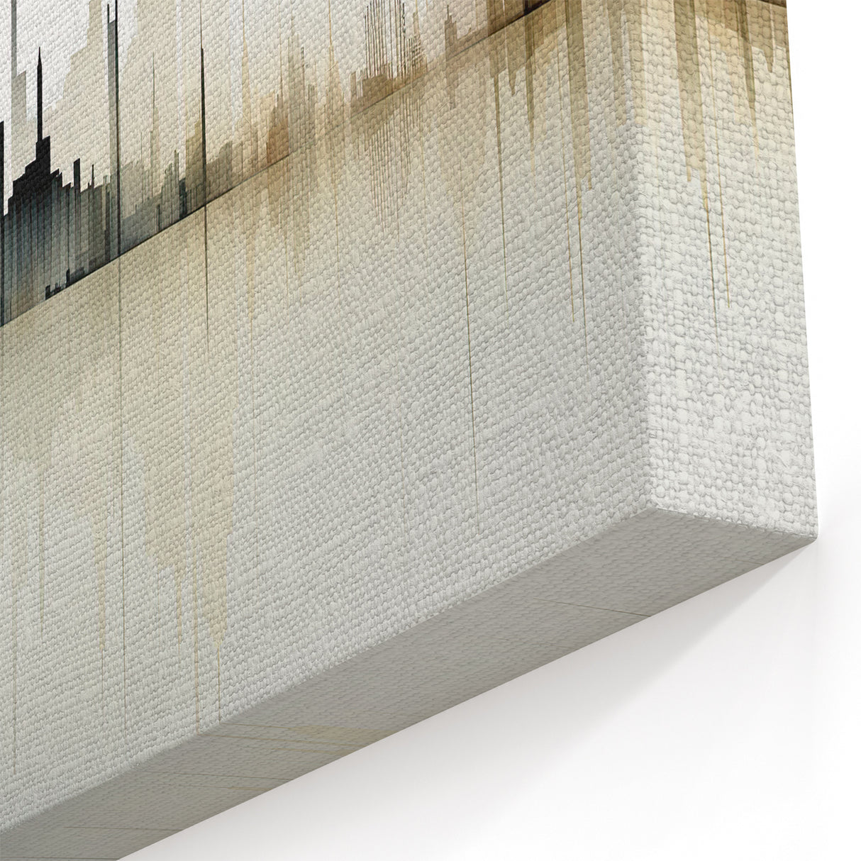 Modern Skyline Abstract Landscape Art for Contemporary Decor