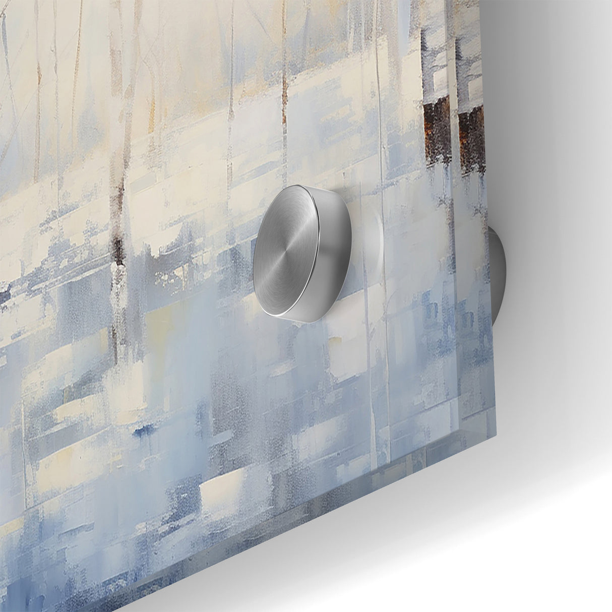 Abstract Nature Prints - Winter Forest Serenity Wall Art