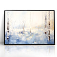 Abstract Nature Prints - Winter Forest Serenity Wall Art