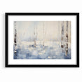 Abstract Nature Prints - Winter Forest Serenity Wall Art