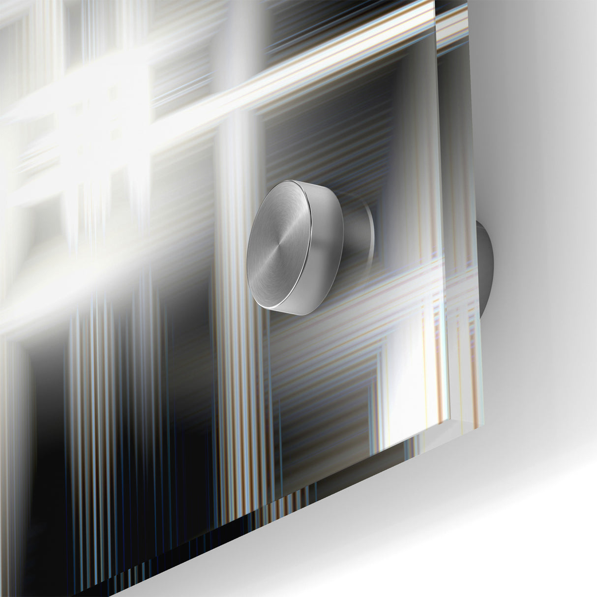 Elegant Black and White Abstract Art | Modern Monochrome Canvas Design