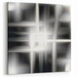 Elegant Black and White Abstract Art | Modern Monochrome Canvas Design