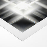 Elegant Black and White Abstract Art | Modern Monochrome Canvas Design