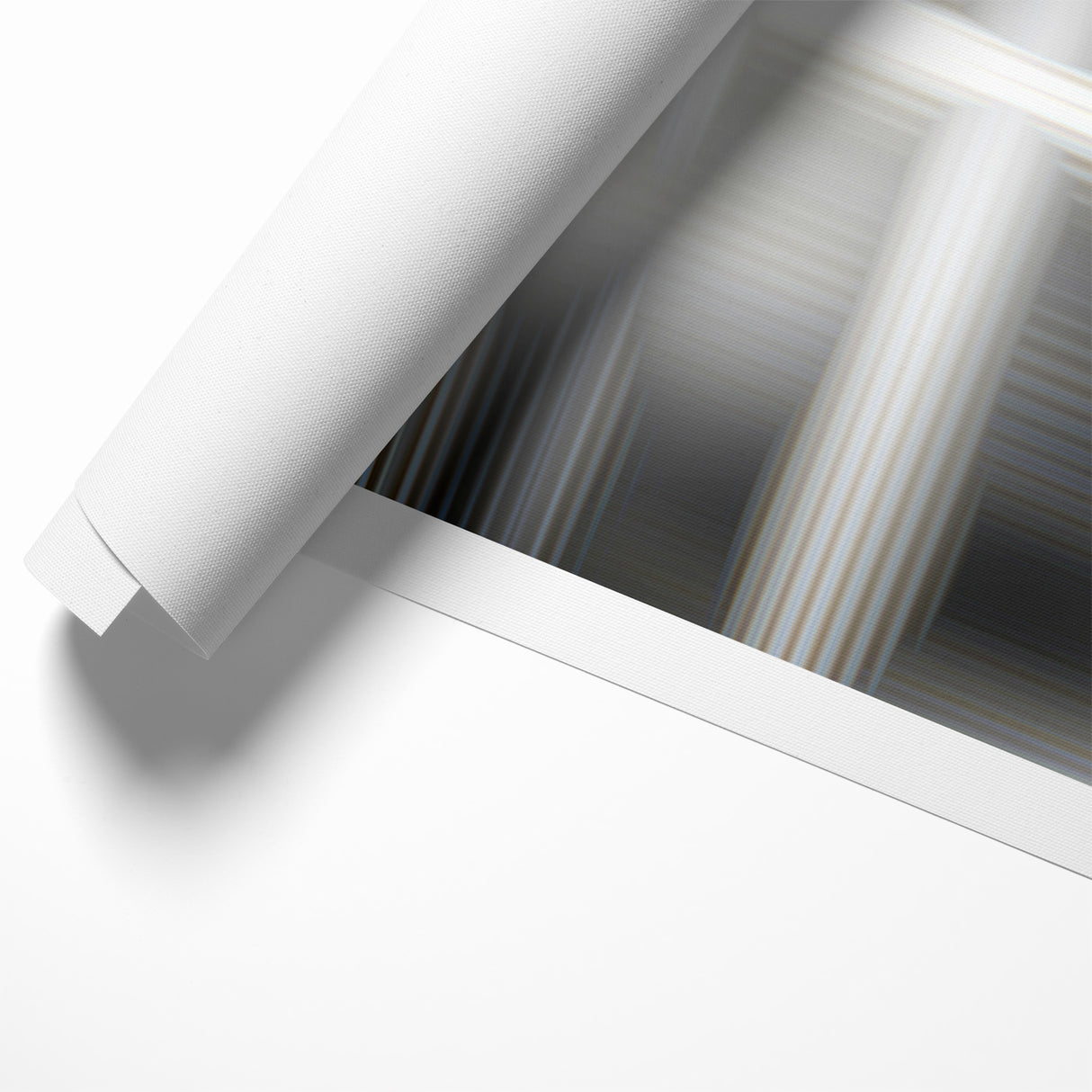 Elegant Black and White Abstract Art | Modern Monochrome Canvas Design