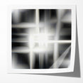 Elegant Black and White Abstract Art | Modern Monochrome Canvas Design