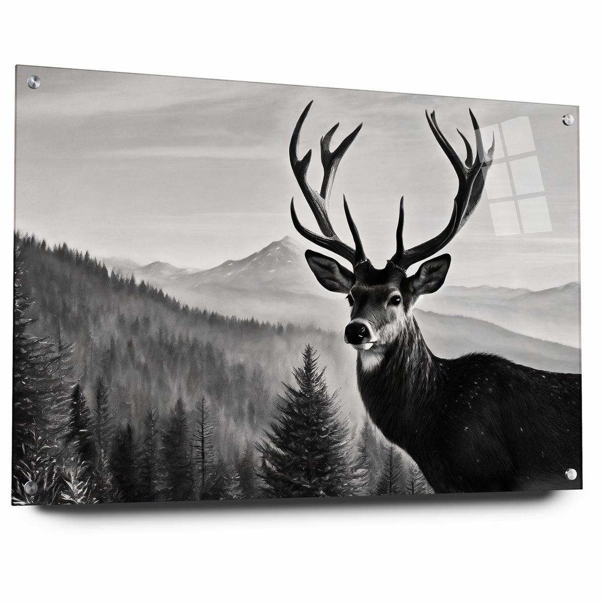 Graceful Antelope Wildlife Art - Majestic Antelope Canvas Print