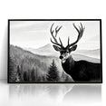 Graceful Antelope Wildlife Art - Majestic Antelope Canvas Print