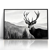 Graceful Antelope Wildlife Art - Majestic Antelope Canvas Print