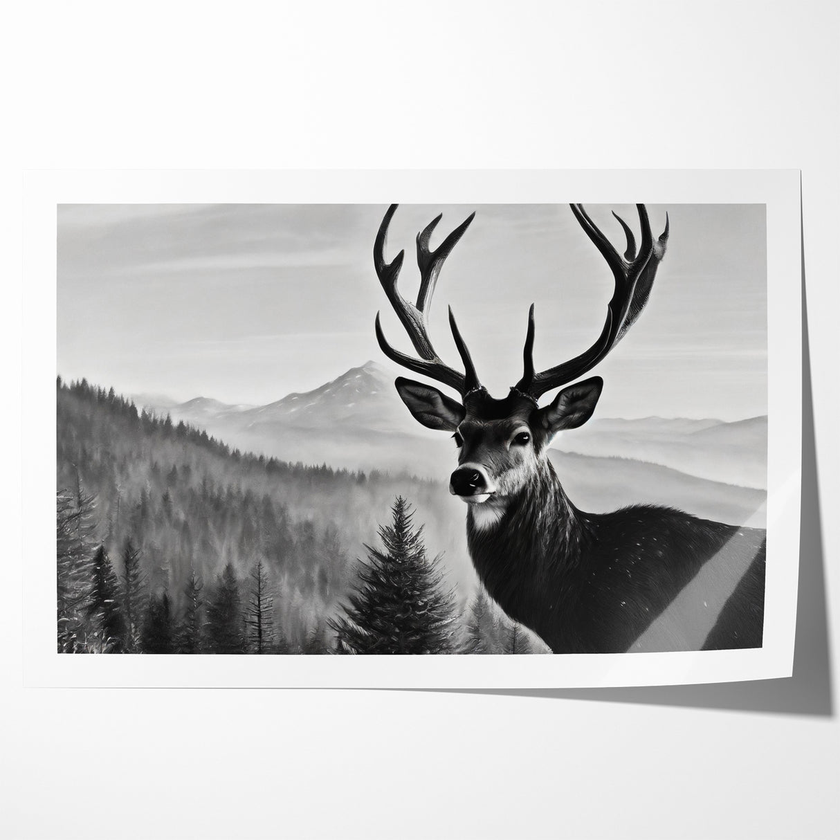 Graceful Antelope Wildlife Art - Majestic Antelope Canvas Print