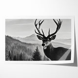 Graceful Antelope Wildlife Art - Majestic Antelope Canvas Print