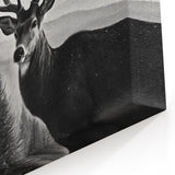 Graceful Antelope Wildlife Art - Majestic Antelope Canvas Print