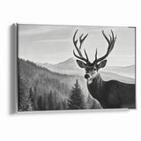 Graceful Antelope Wildlife Art - Majestic Antelope Canvas Print