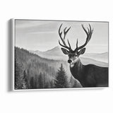 Graceful Antelope Wildlife Art - Majestic Antelope Canvas Print