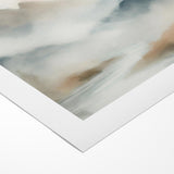 Abstract Nature Prints - Misty Mountain Serenity Wall Art